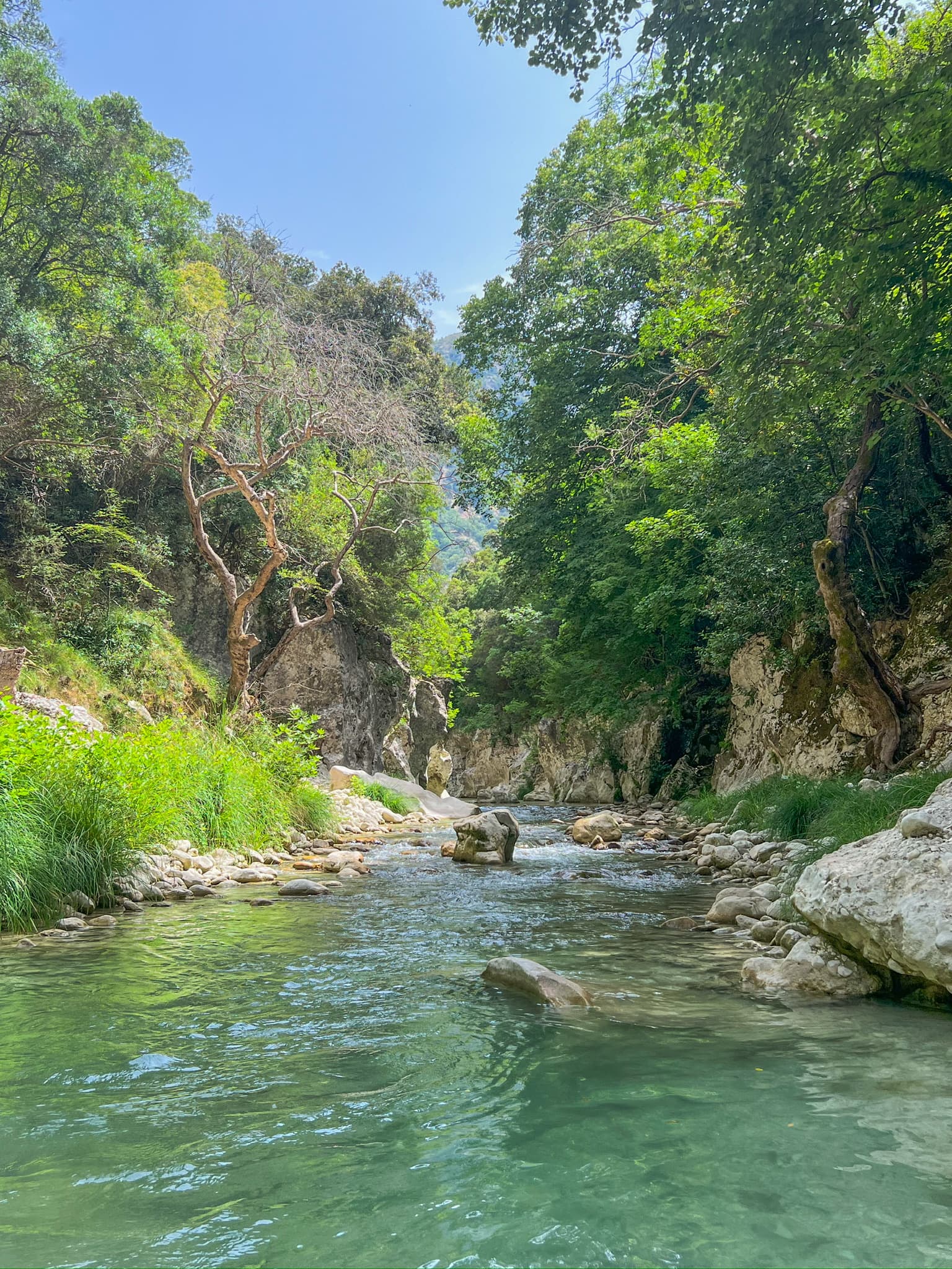 Trekking the Acheron Gorge