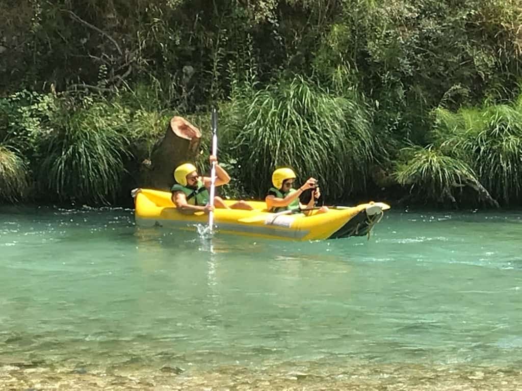 Kayaking in Acheron River